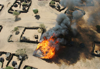 Darfur aerial bombardment
