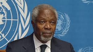 In his 2001 report, Kofi Annan said '“there is no task more important than building a world in which all of our children can grow up to realize their full potential, in health, peace and dignity.”