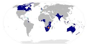 commonwealth world map