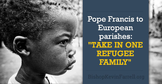 pope francis and refugees
