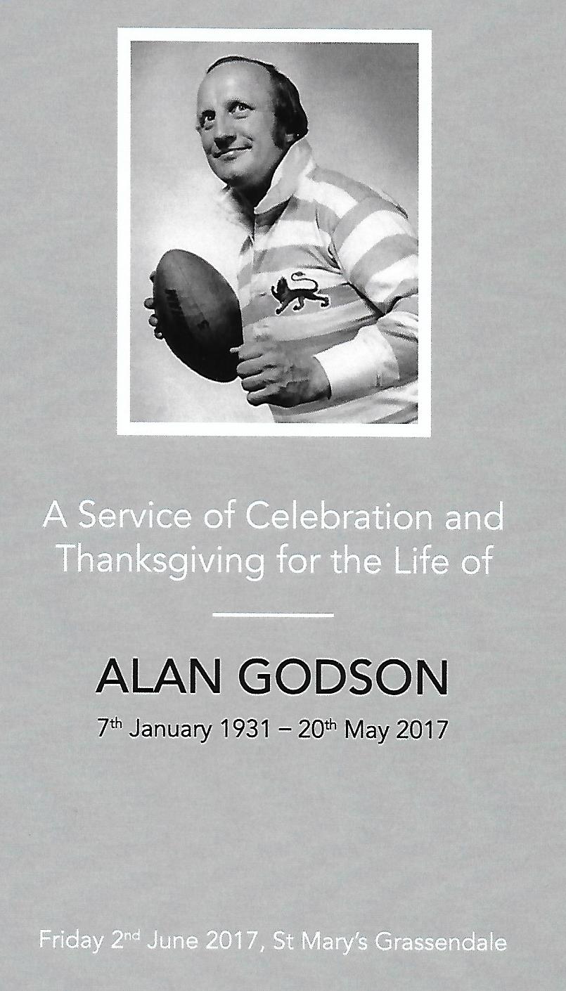 2017 Alan Godson Memorial Service
