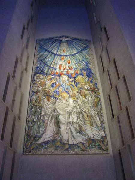 Georg Mayer-Marton's Pentecost mosaic Liverpool cathedral