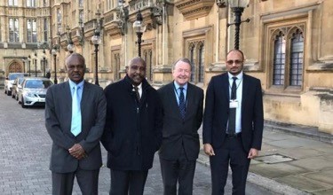 Sudan Protest 2019 Opposition Laders At Westminster