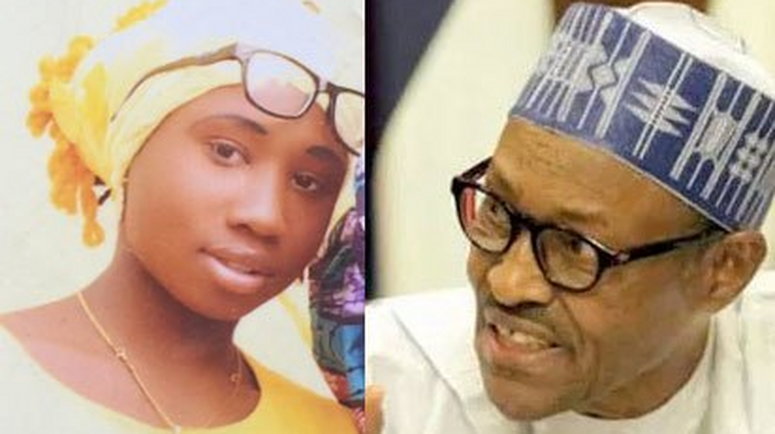 Leah Sharibu and President Buhari